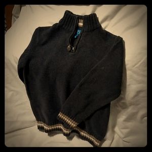 Boys 3/4 Zip Sweater